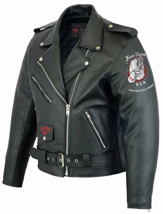 Bear Rider Leather Highway Jacket
