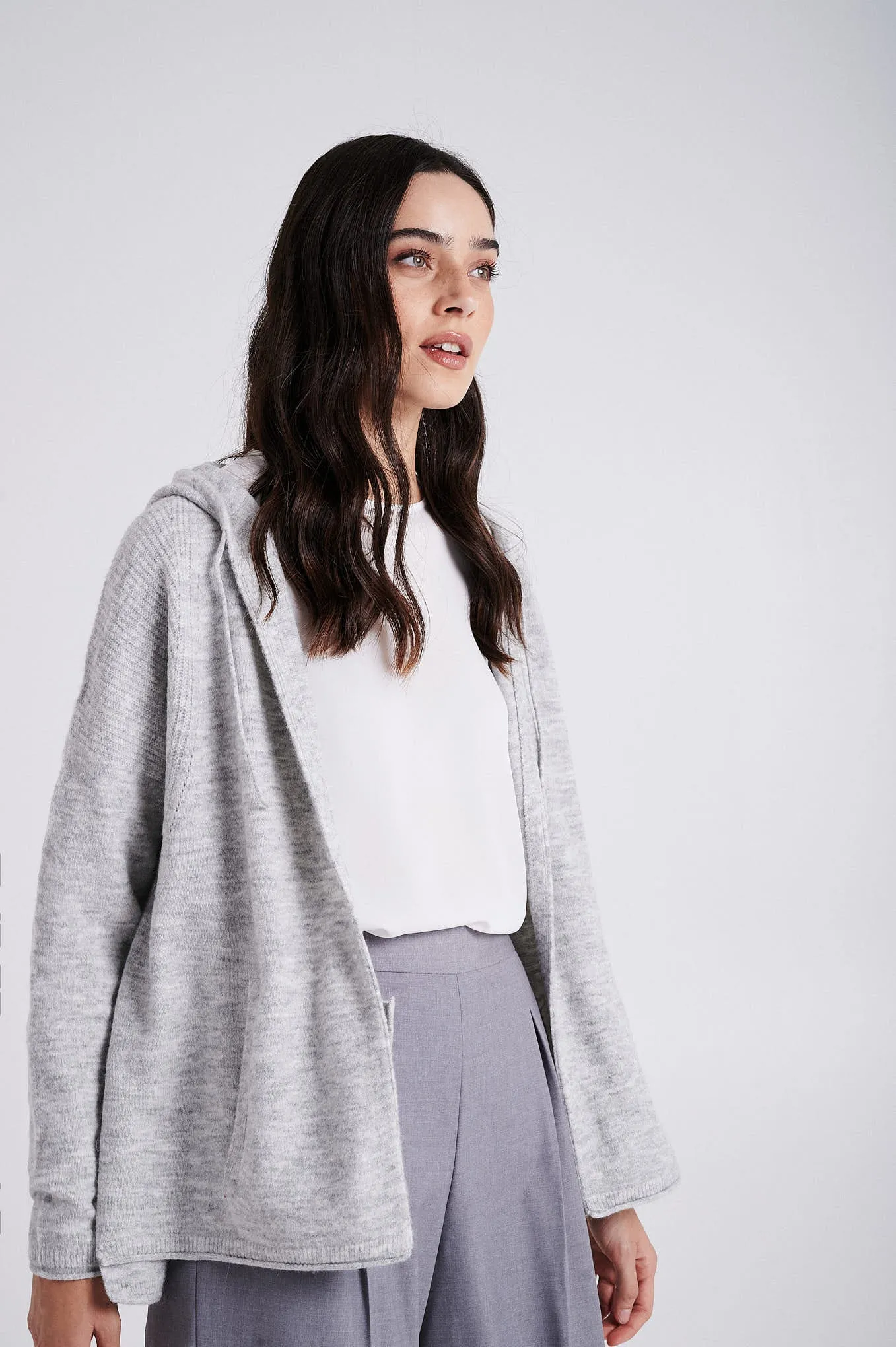 Hooded Cardigan