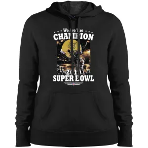Nfl – New Orleans Saints We Are The Champion 2019 Super Bowl Football Women Hooded Sweatshirt