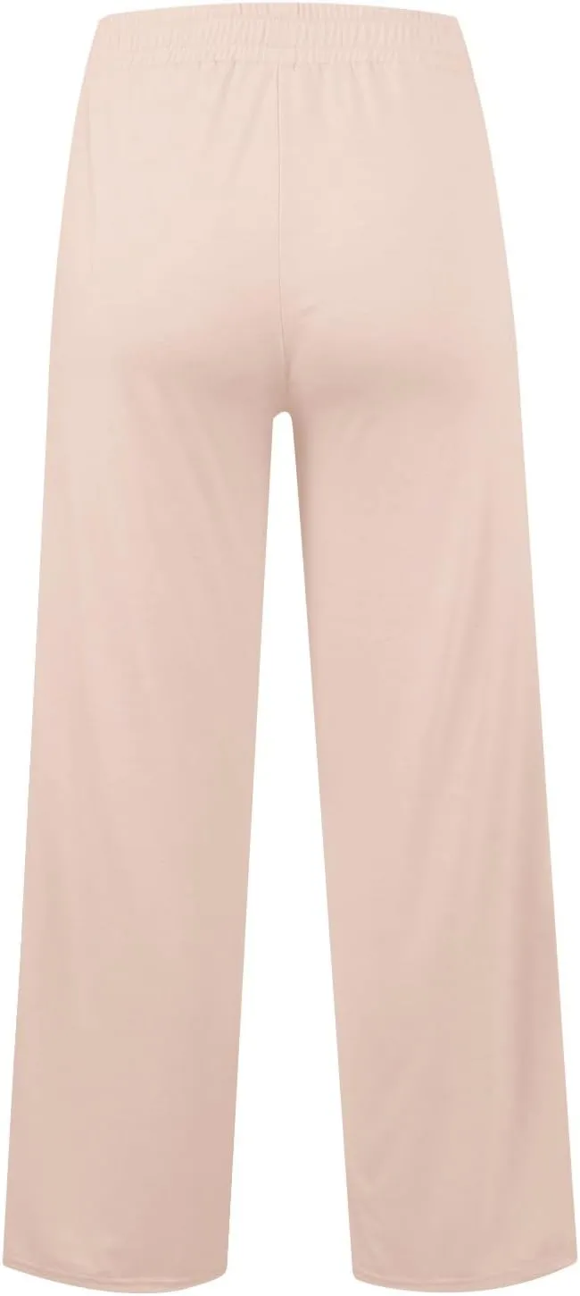 Sweatpants Women Wide Leg Baggy Elastic High Waisted Sweatpants Oversized Comfy Drawstring Joggers with Pockets